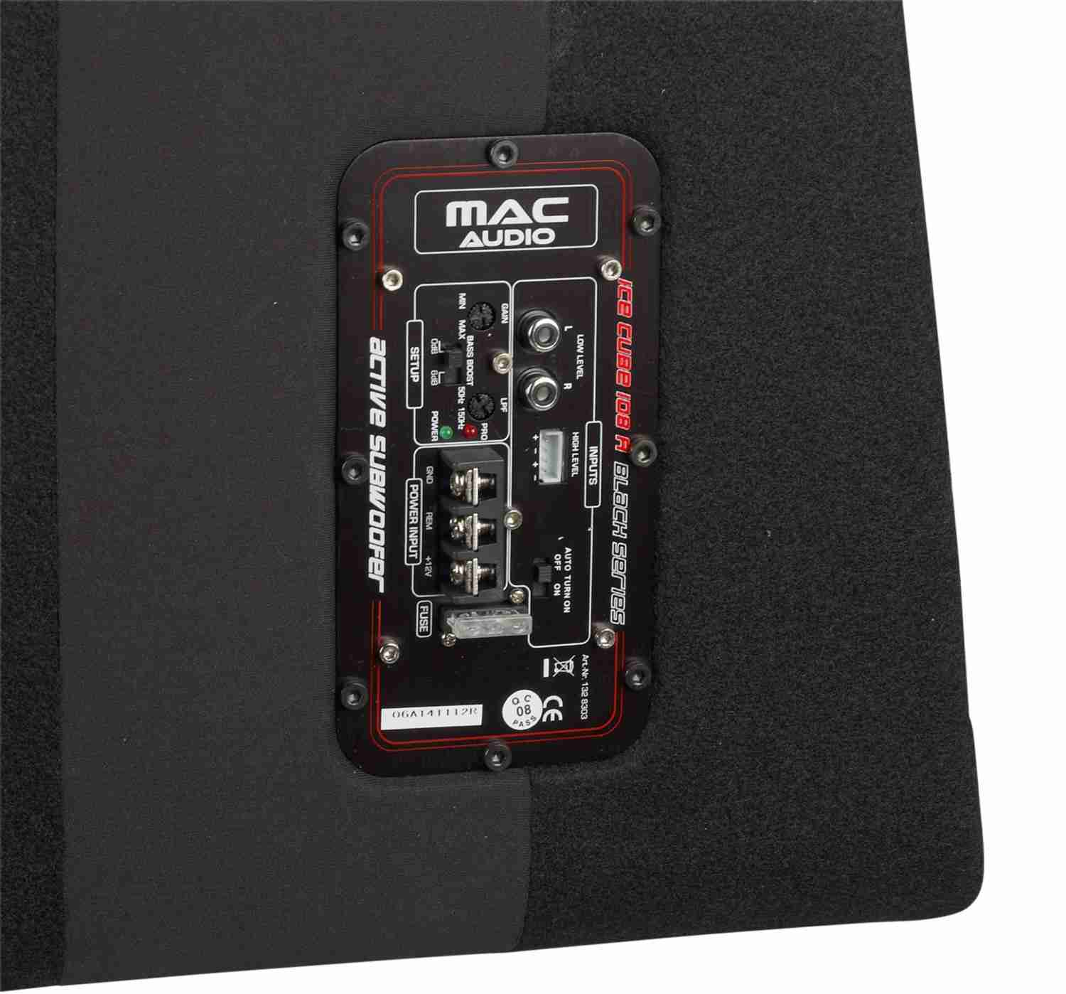Car-Hifi Subwoofer Aktiv Mac Audio Ice Cube 108A Black Series im Test, Bild 3