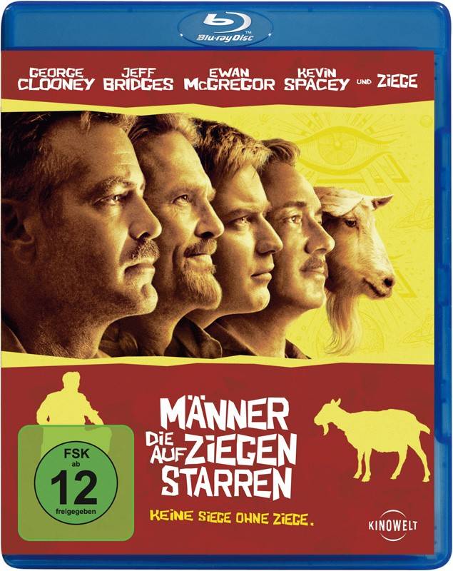 Männer, die auf Ziegen starren: Männer, die auf Ziegen starren (Kinowelt), Bild 1 Blu-ray Film Männer, die auf Ziegen starren (Kinowelt) im Test, Bild 1