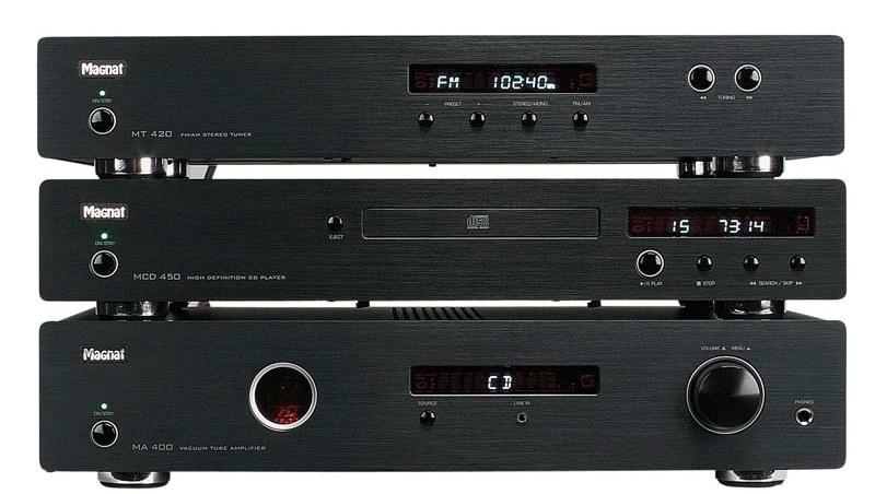 Moderner Dreikampf: Magnat Music System 400, Bild 1 Stereoanlagen Magnat Music System 400 im Test, Bild 1