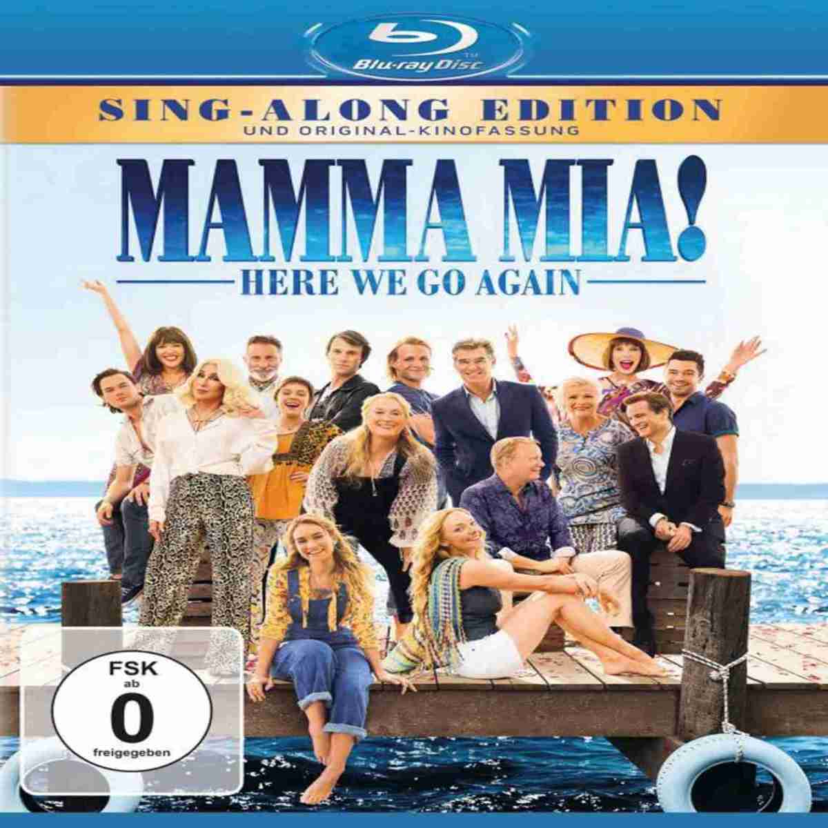 Mamma Mia: Here We Go Again!: Mamma Mia: Here We Go Again! (Universal), Bild 1 Blu-ray Film Mamma Mia: Here We Go Again! (Universal) im Test, Bild 1