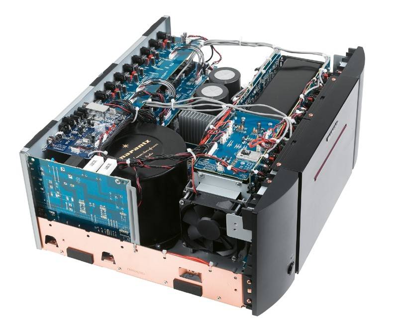Moderne Zeiten: Marantz AV 8003 + MM 8003, Bild 2 AV-Receiver Marantz AV 8003 + MM 8003 im Test, Bild 2