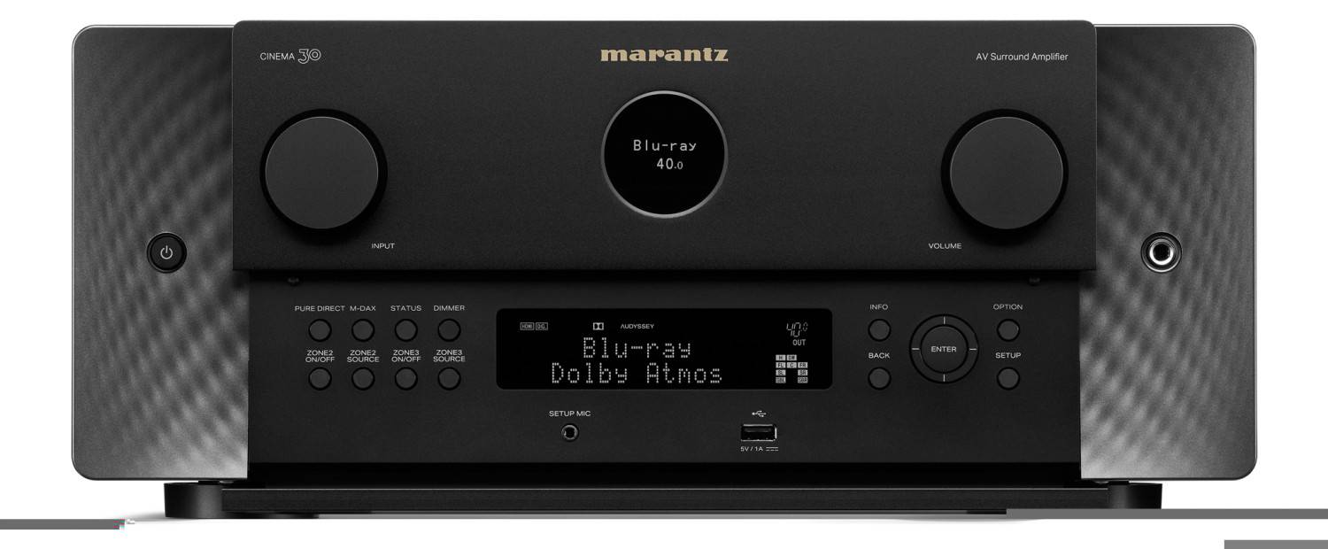 AV-Receiver Marantz Cinema 30 im Test, Bild 12