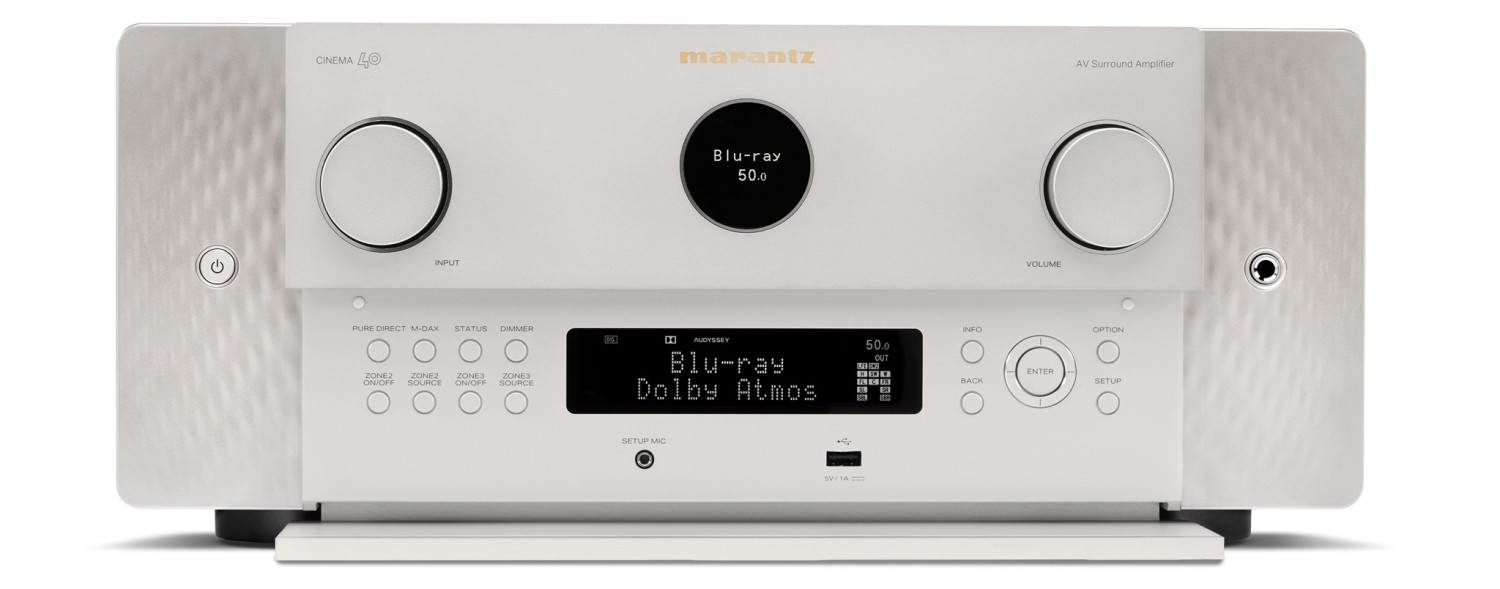 AV-Receiver Marantz Cinema 40 im Test, Bild 3