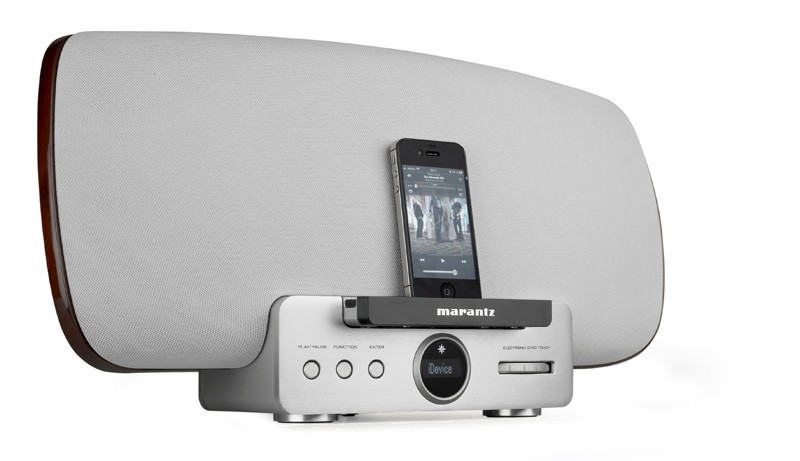 Edel-Dock: Marantz Consolette MS 7000, Bild 1 AirPlay-Speakersystem Marantz Consolette MS 7000 im Test, Bild 1