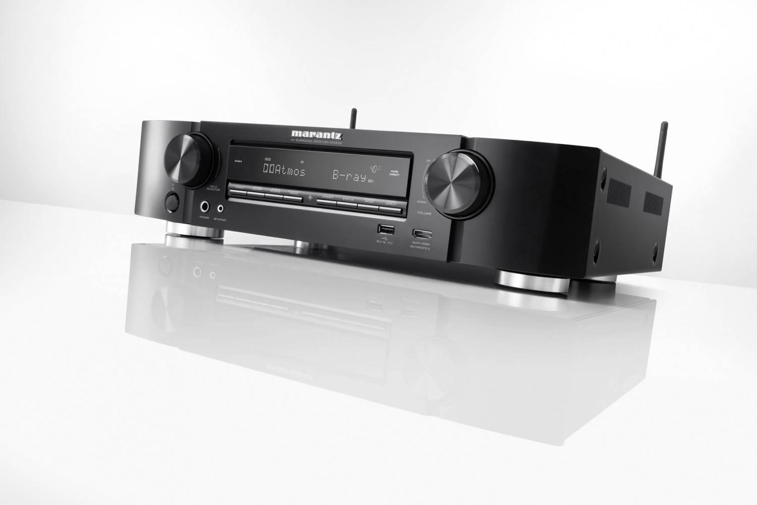 Flachmann: Marantz NR1609, Bild 1 AV-Receiver Marantz NR1609 im Test, Bild 1