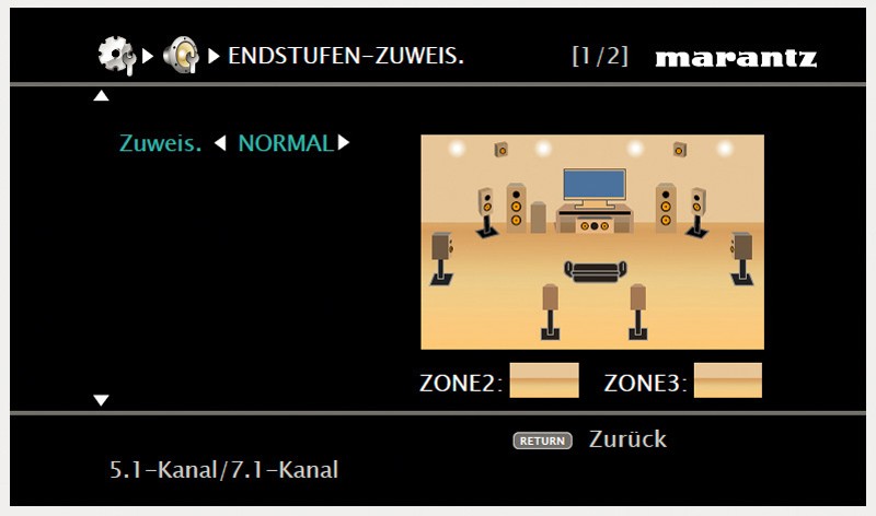 AV-Receiver Marantz SR6006 im Test, Bild 6