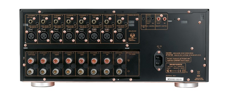 Moderne Zeiten: Marantz AV 8003 + MM 8003, Bild 8 AV-Receiver Marantz AV 8003 + MM 8003 im Test, Bild 8