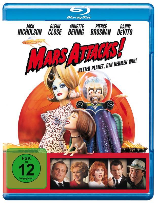 Mars Attacks: Mars Attacks (Warner), Bild 1 Blu-ray Film Mars Attacks (Warner) im Test, Bild 1