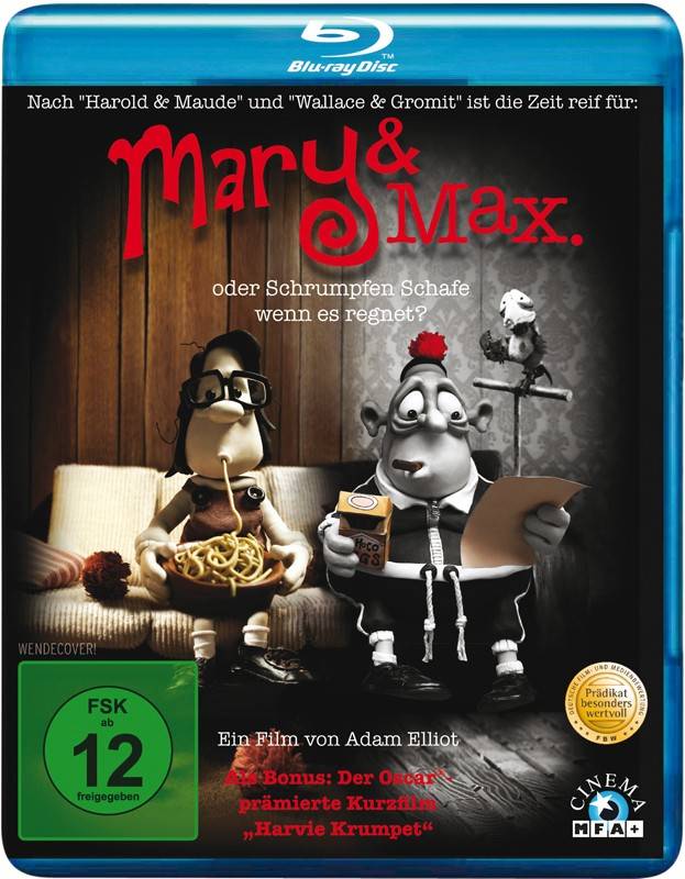 Mary & Max: Mary & Max (Ascot), Bild 1 Blu-ray Film Mary & Max (Ascot) im Test, Bild 1