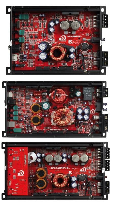 Car-HiFi Endstufe Mono Massive Audio Nano Bit B2, Massive Audio Nano Bit BX2, Massive Audio Nano Bit BX4 im Test , Bild 3