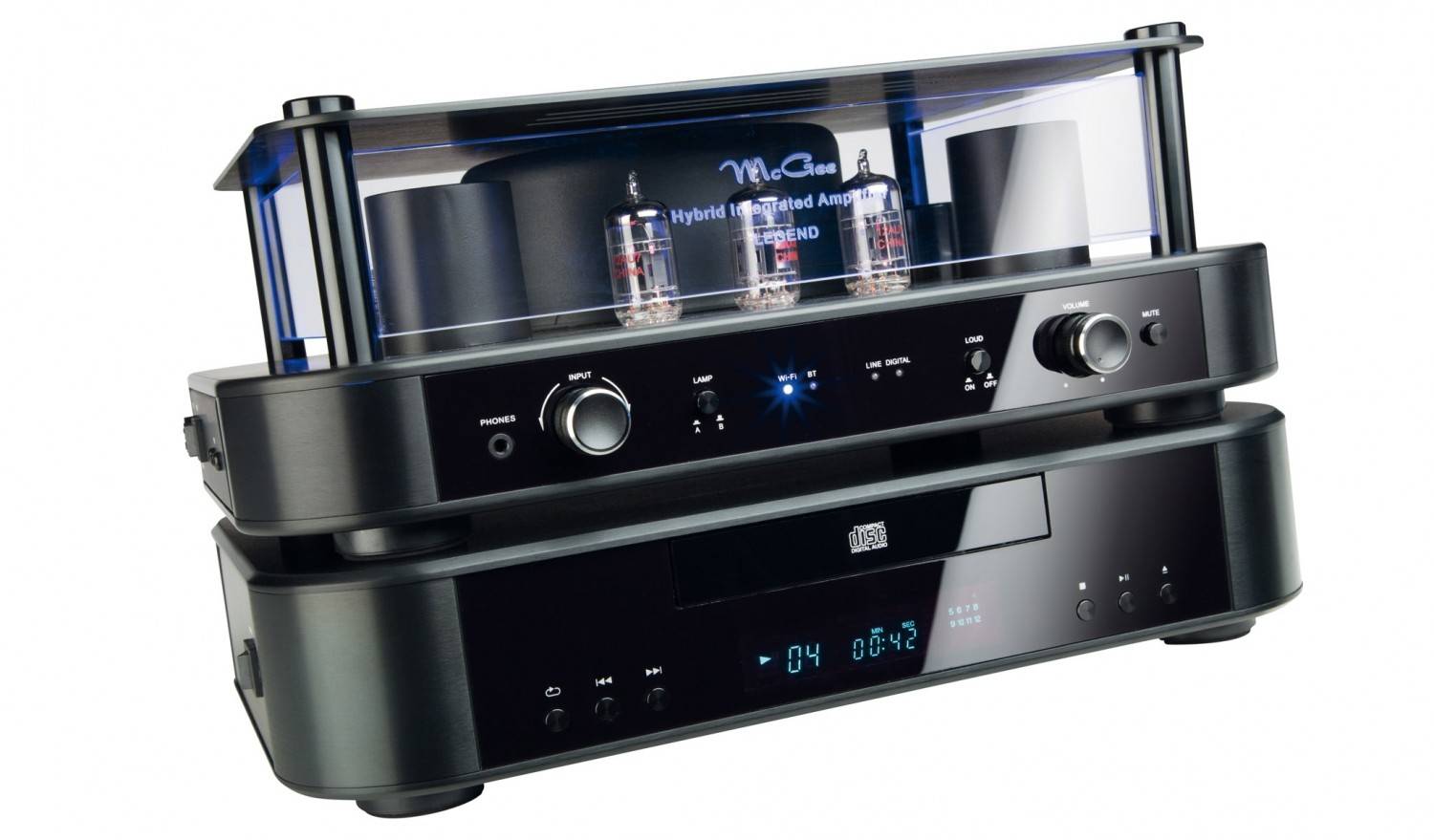 Schlichte Eleganz: McGee McGee Legend + CD-M1, Bild 1 Stereoanlagen McGee McGee Legend + CD-M1 im Test, Bild 1