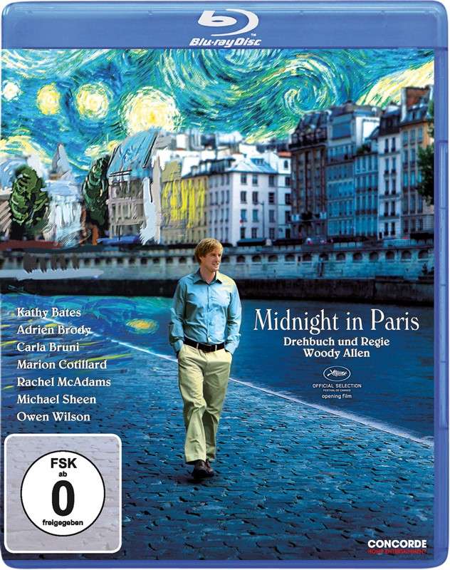 Midnight in Paris: Midnight in Paris (Concorde HE), Bild 1 Blu-ray Film Midnight in Paris (Concorde HE) im Test, Bild 1