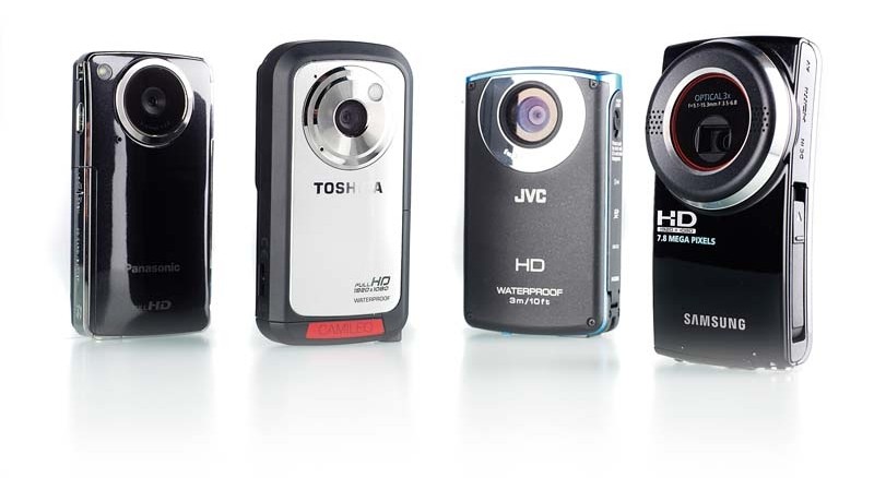 Vergleichstest: Mini-Camcorder, Bild 1 Camcorder: Mini-Camcorder, Bild 1