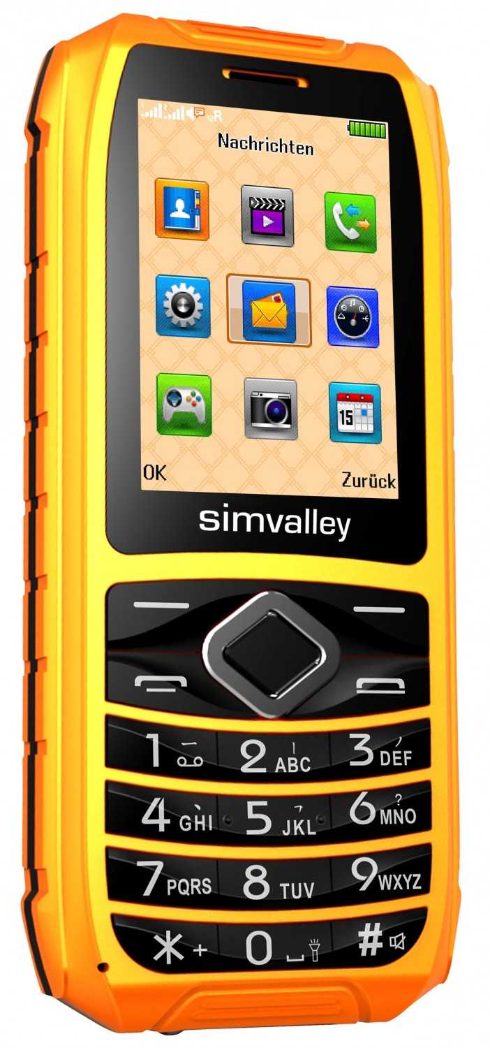 Handy für raue Einsätze: Simvalley XT-680, Bild 2 Mobile sonstiges Simvalley XT-680 im Test, Bild 2