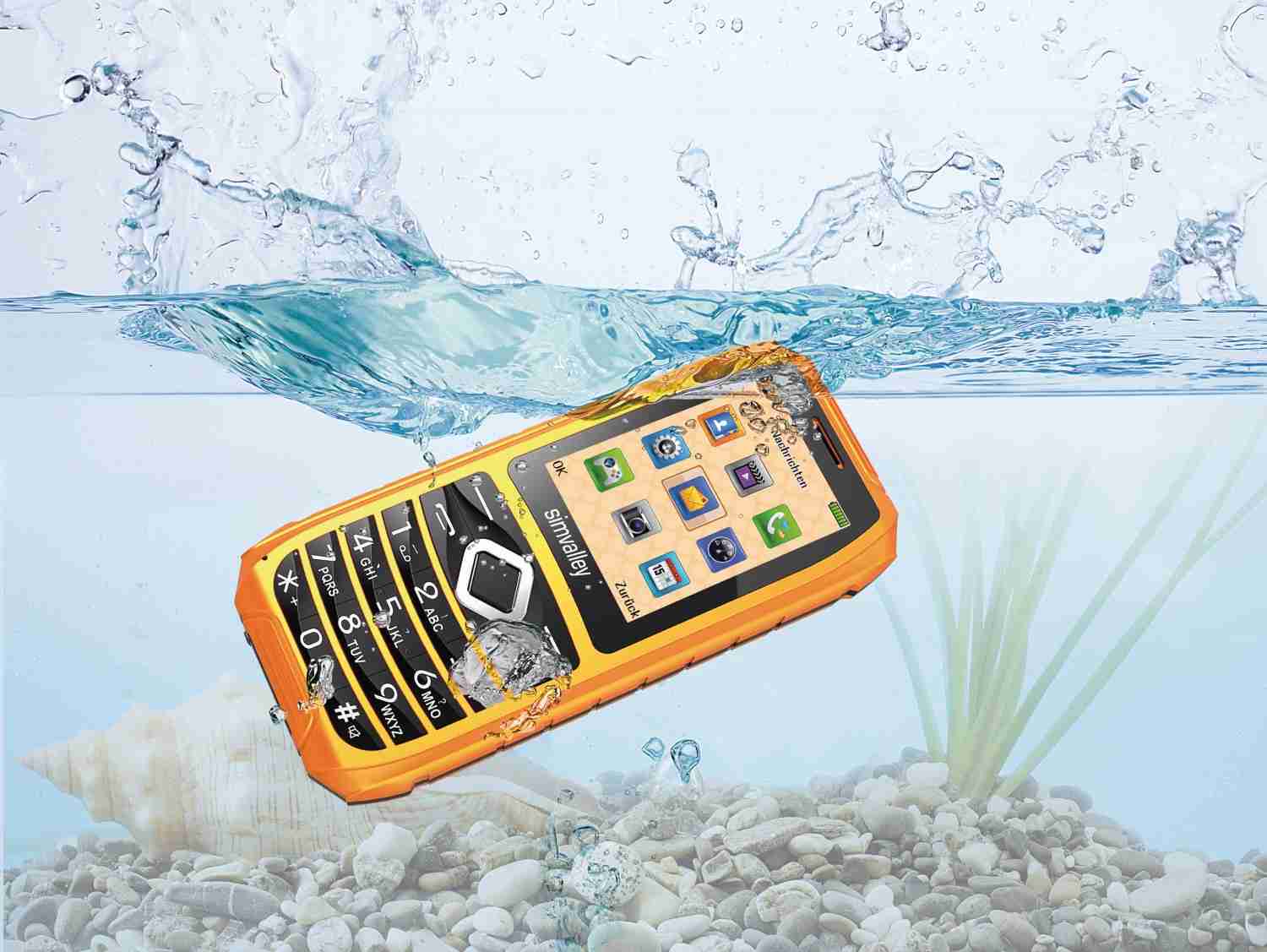 Handy für raue Einsätze: Simvalley XT-680, Bild 3 Mobile sonstiges Simvalley XT-680 im Test, Bild 3