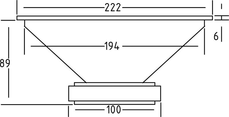 Lautsprecherchassis Tiefmitteltöner Monacor SPH-220 im Test, Bild 8