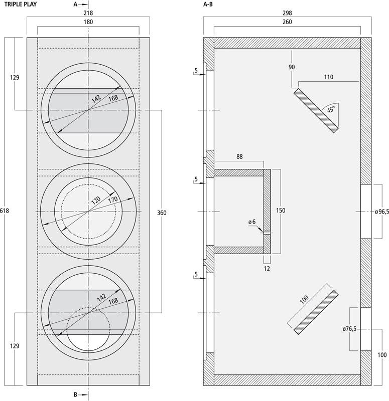 Lautsprecherbausätze Monacor Triple Play MK2 im Test, Bild 18