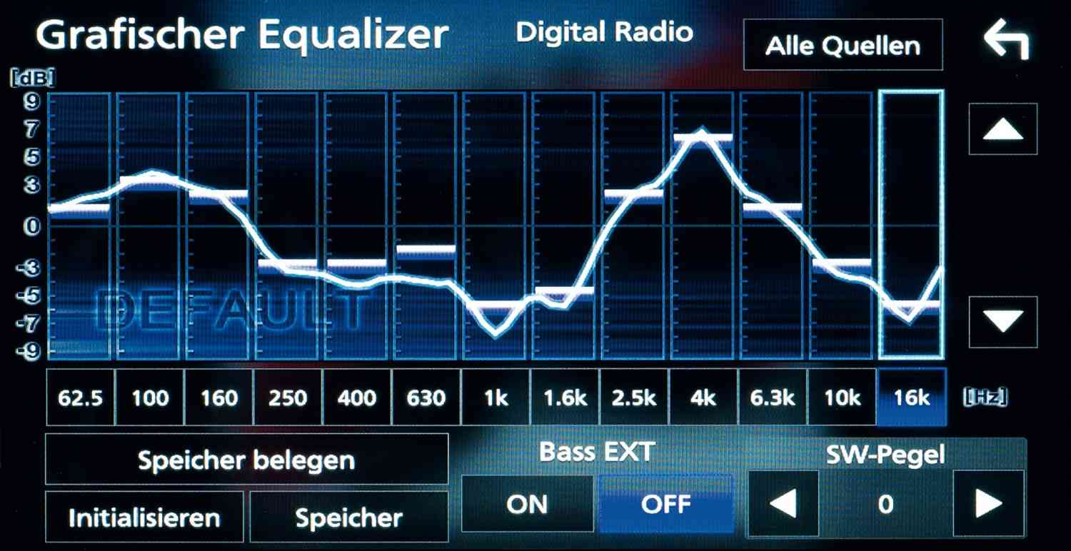 WiFi-Moniceiver: Kenwood DMX8020DABS, Bild 6 Moniceiver Kenwood DMX8020DABS im Test, Bild 6