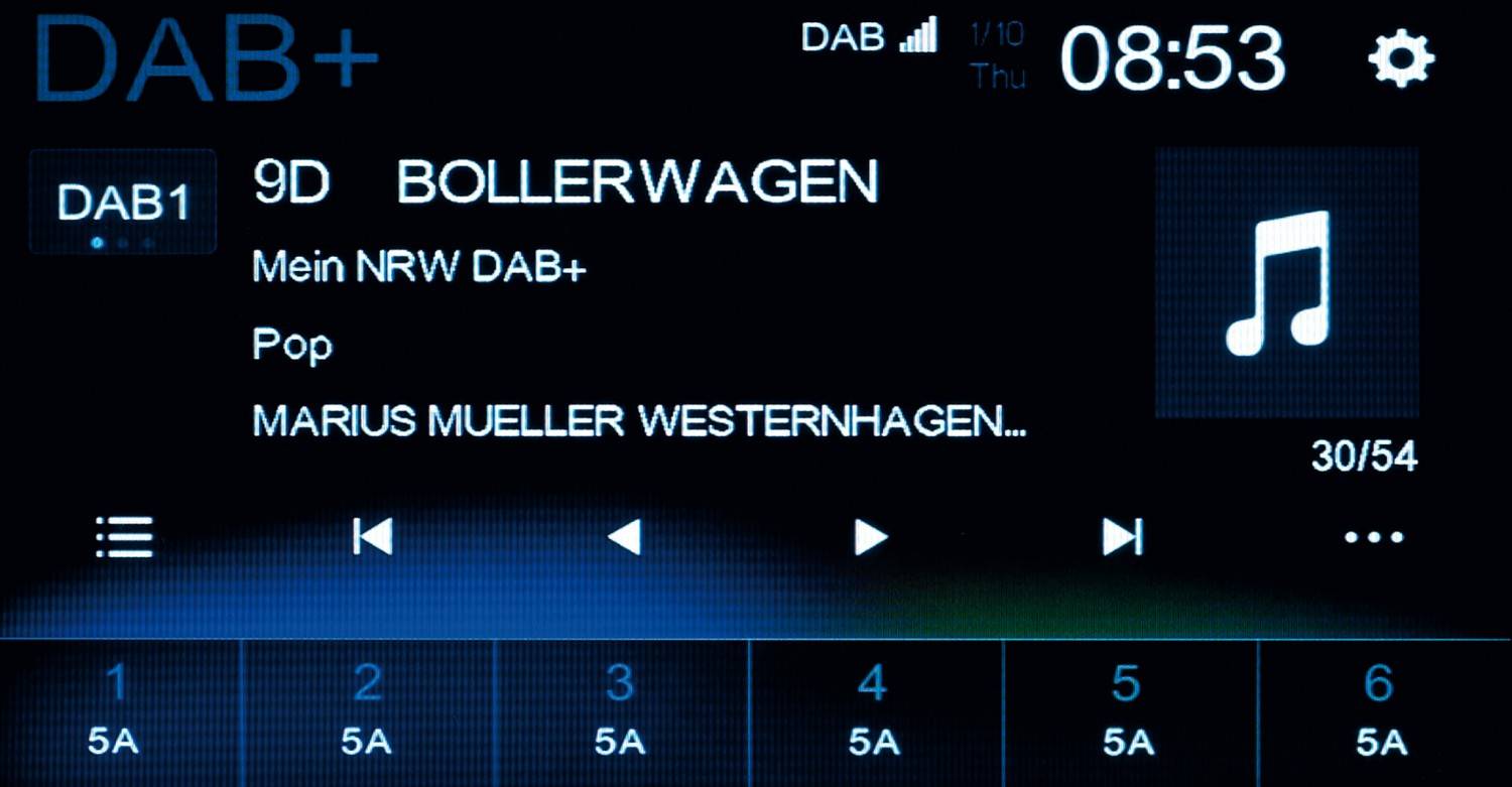 Preisgünstiger Pioneer DMH-A340DAB im Test: Pioneer DMH-A340DAB, Bild 6 Moniceiver Pioneer DMH-A340DAB im Test, Bild 6