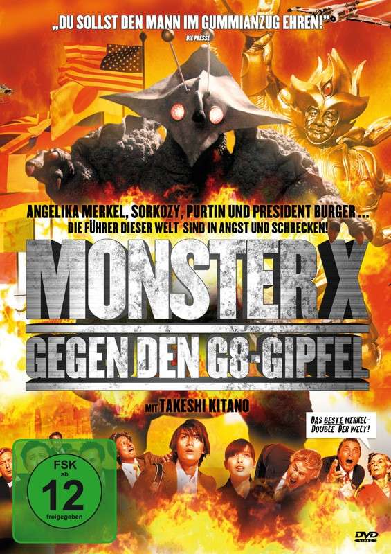 Monster X gegen den G8-Gipfel: Monster X gegen den G8-Gipfel (Koch), Bild 1 DVD Film Monster X gegen den G8-Gipfel (Koch) im Test, Bild 1