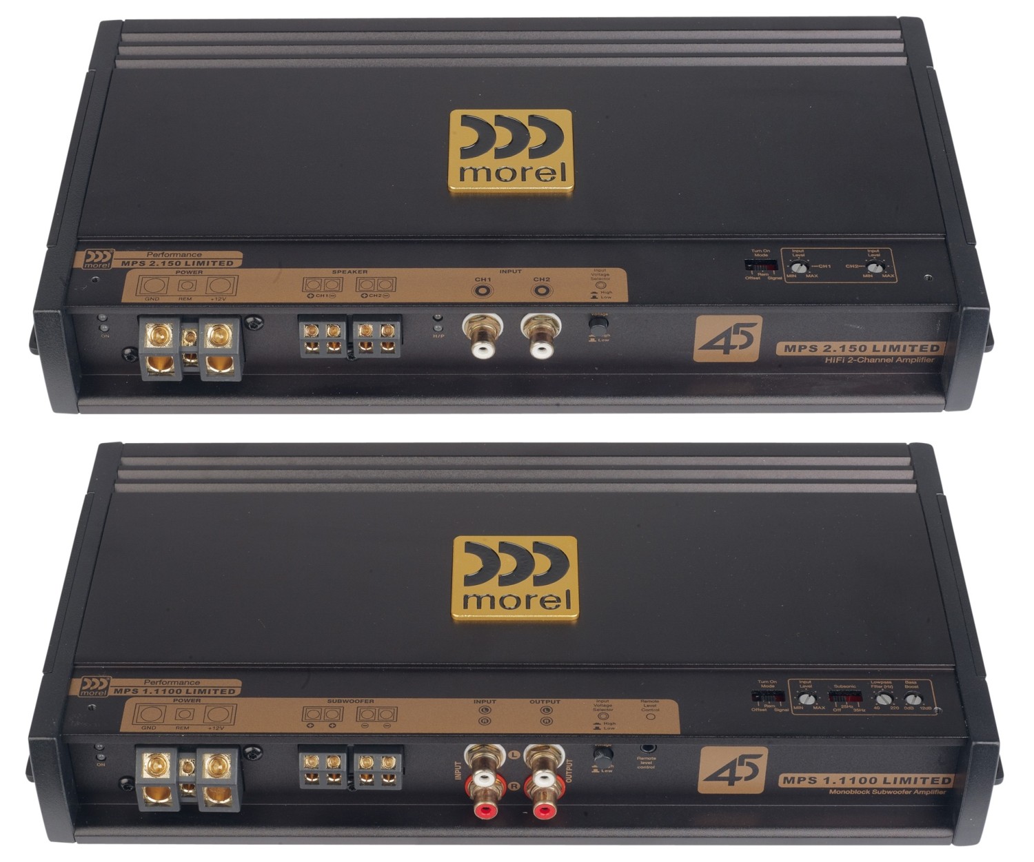 Car Hifi Endstufe Mono Morel MPS 1.1100 Limited, Morel MPS 2.150 Limited im Test , Bild 3