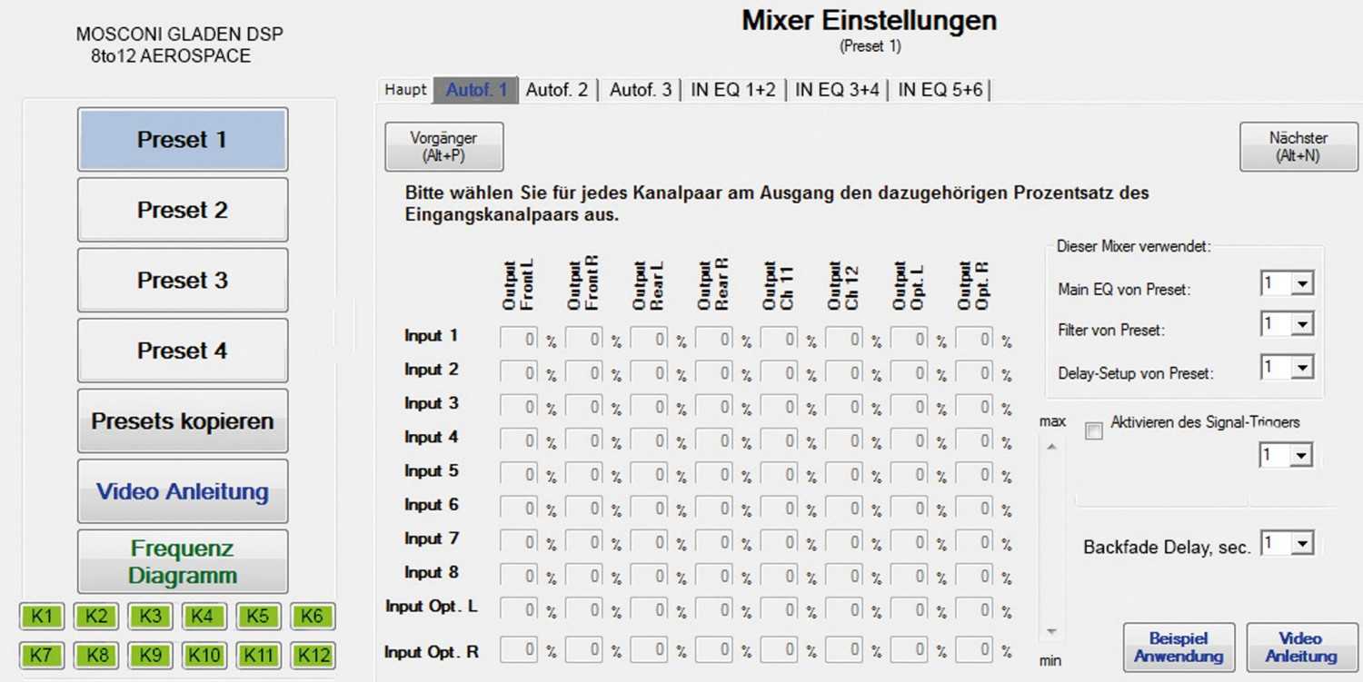 Soundprozessoren Mosconi Gladen DSP 6to8 Aerospace im Test, Bild 2