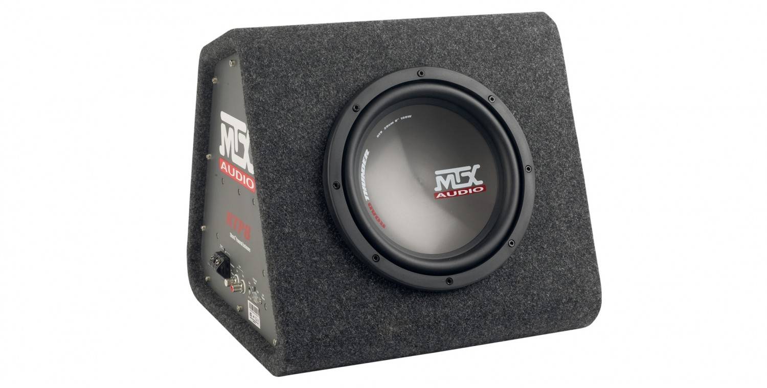 In-Car Subwoofer Aktiv MTX Audio RTP8 im Test, Bild 18