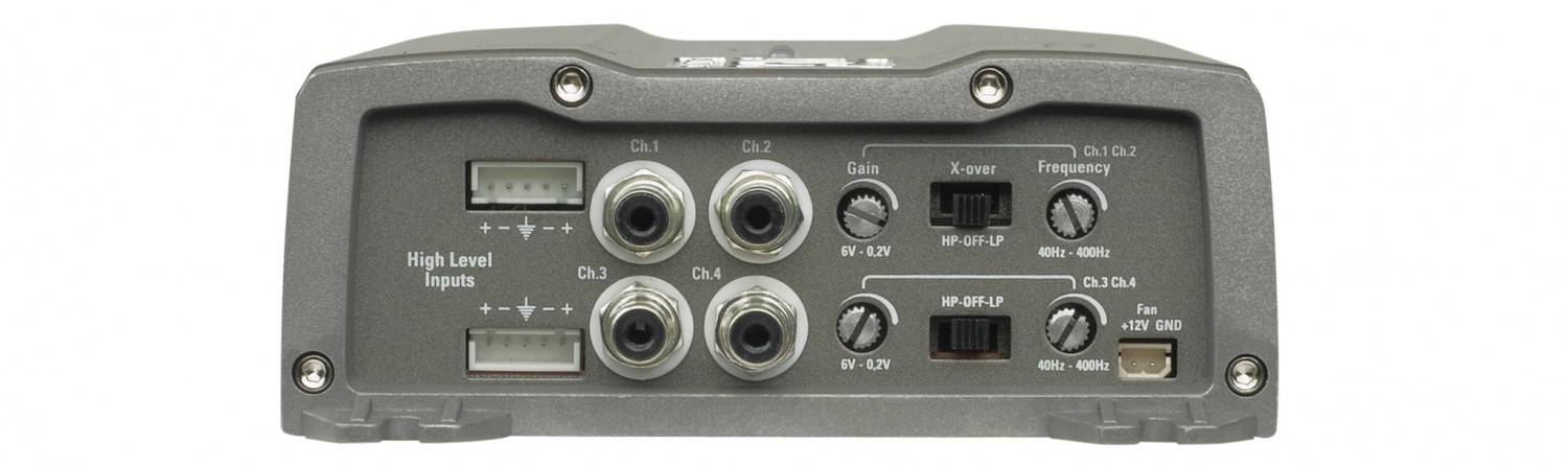 Car-HiFi Endstufe 4-Kanal MTX Audio TX480D im Test, Bild 3