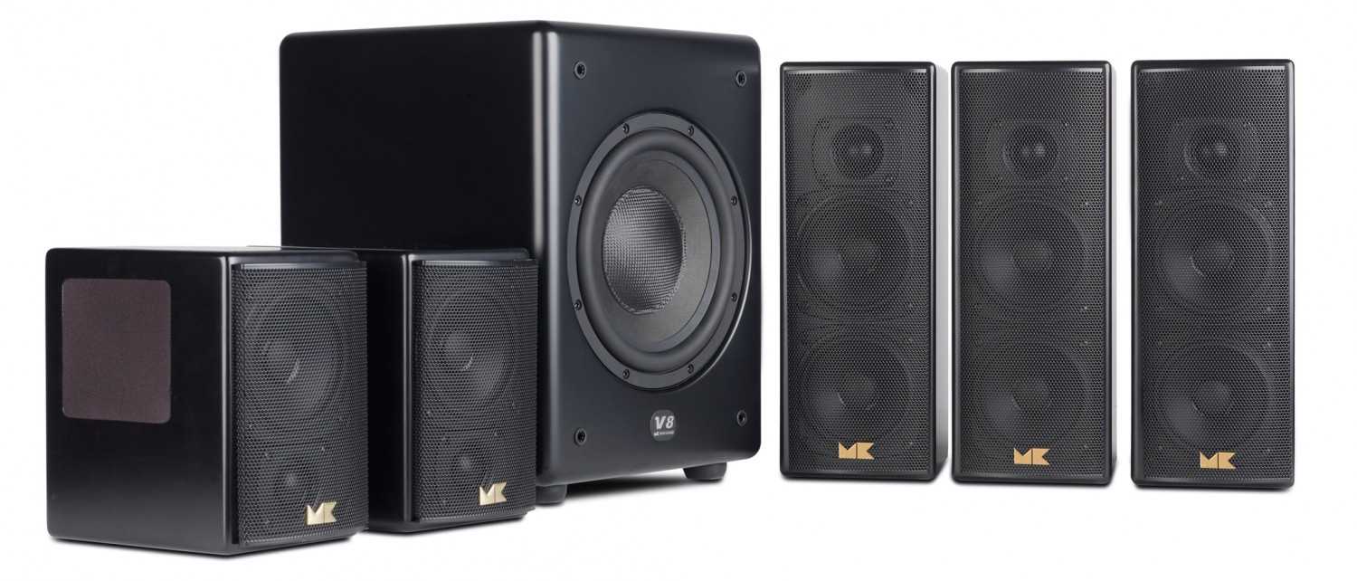 Lautsprecher Surround M&K Sound M-7 / M-4T / V8 im Test, Bild 4