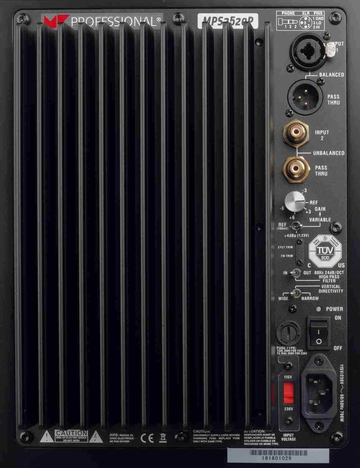 Aktivlautsprecher M&K Sound MPS2520P / V8 im Test, Bild 7