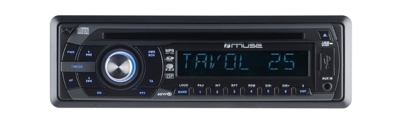 1-DIN-Autoradios Muse M-098MR, Muse M-1015MR im Test , Bild 2