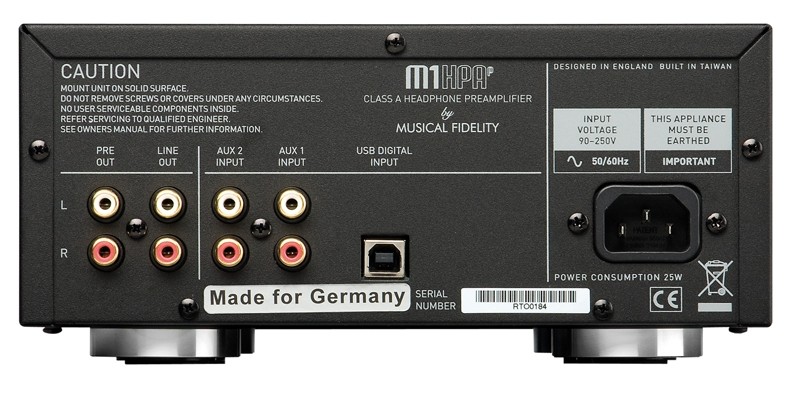 Kopfhörerverstärker Musical Fidelity M1 HPAP im Test, Bild 2