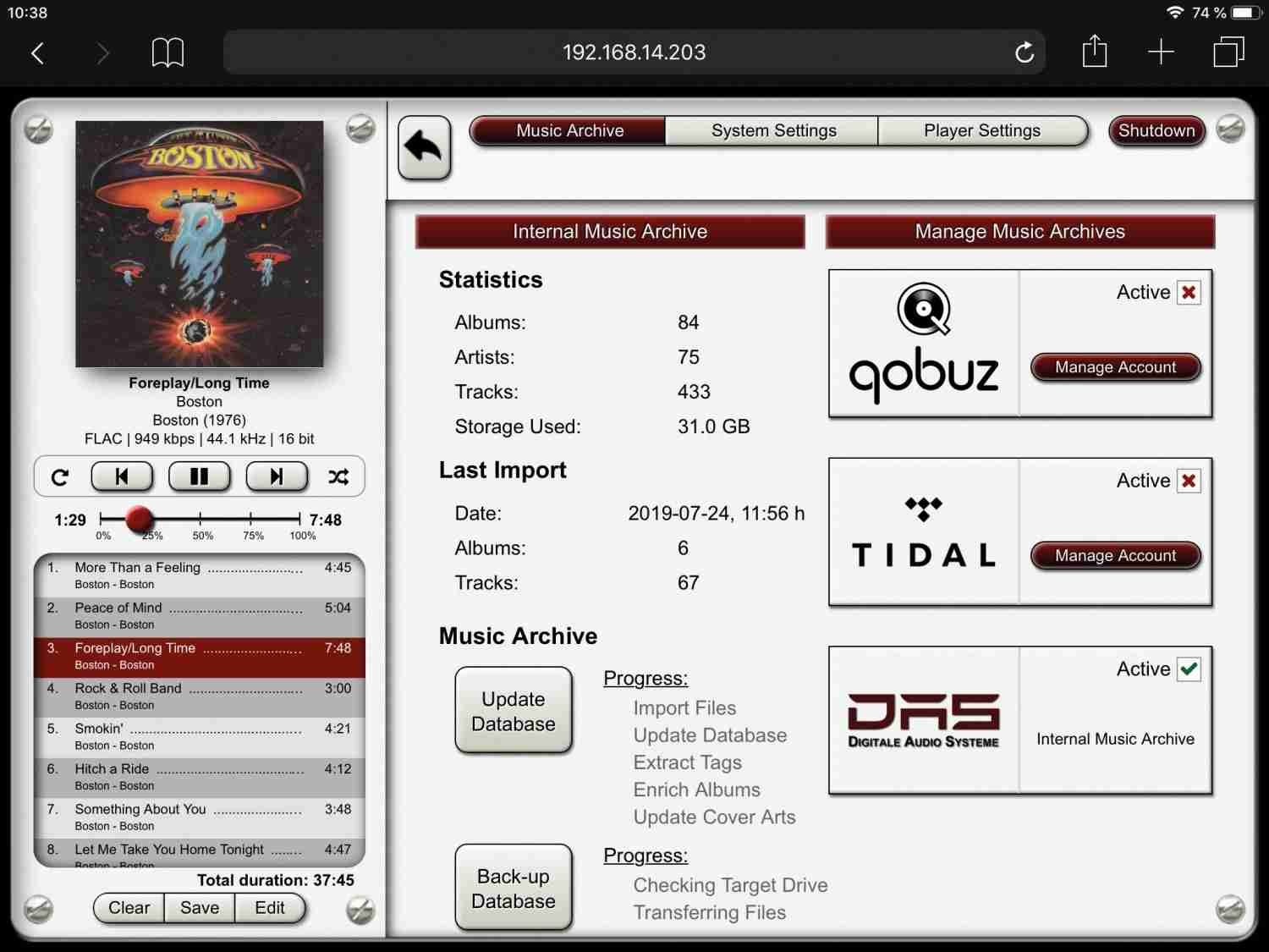 Musikserver DAS HD-Player Model 2 im Test, Bild 7
