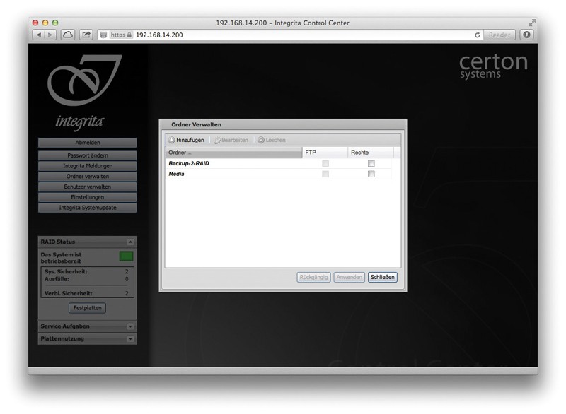 Der Professionelle: Integrita Audiophile Music Server, Bild 7 Musikserver Integrita Audiophile Music Server im Test, Bild 7