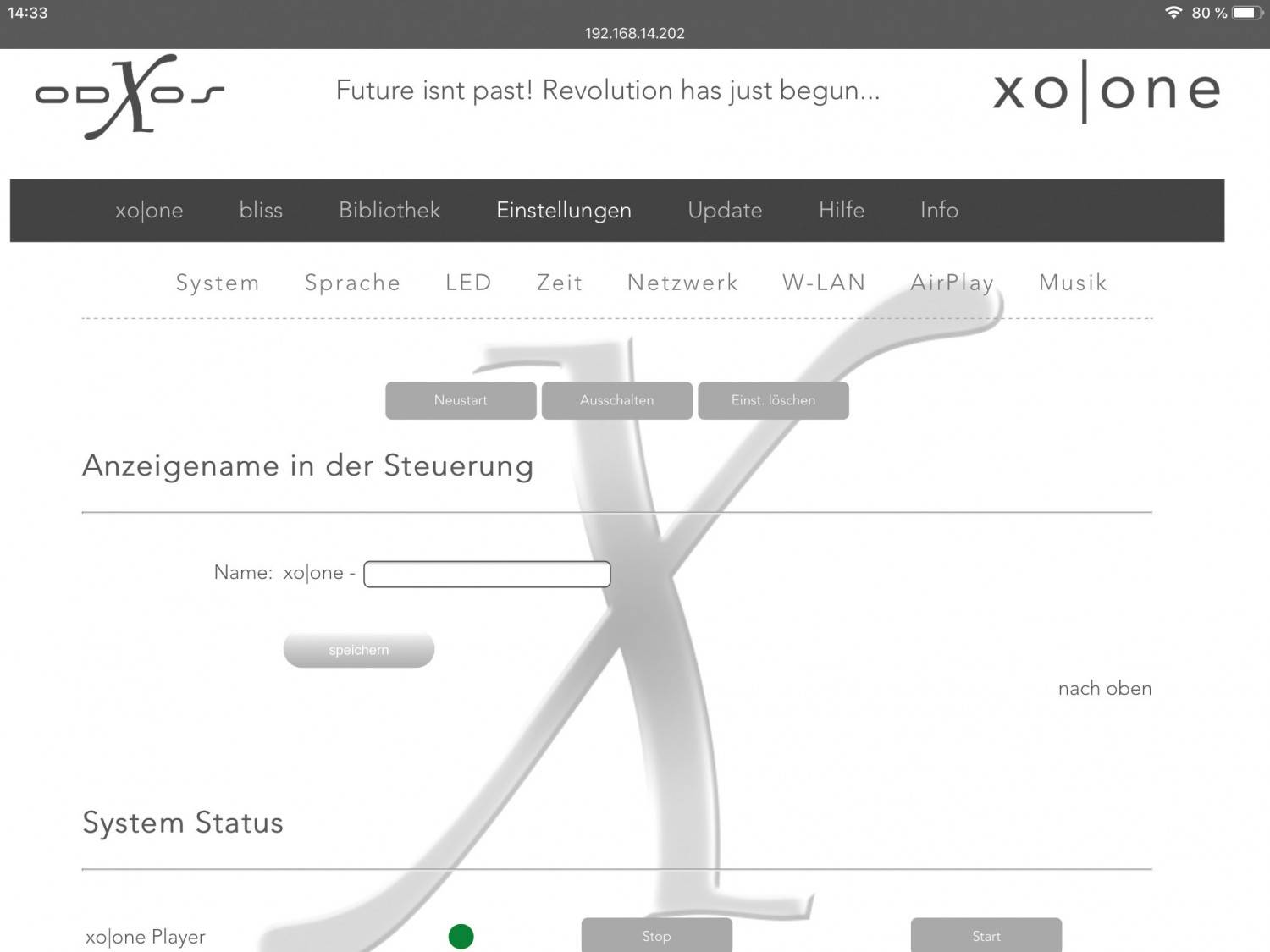 Einsplus: X-Odos xo|one Plus, Bild 3 Musikserver X-Odos xo|one Plus im Test, Bild 3