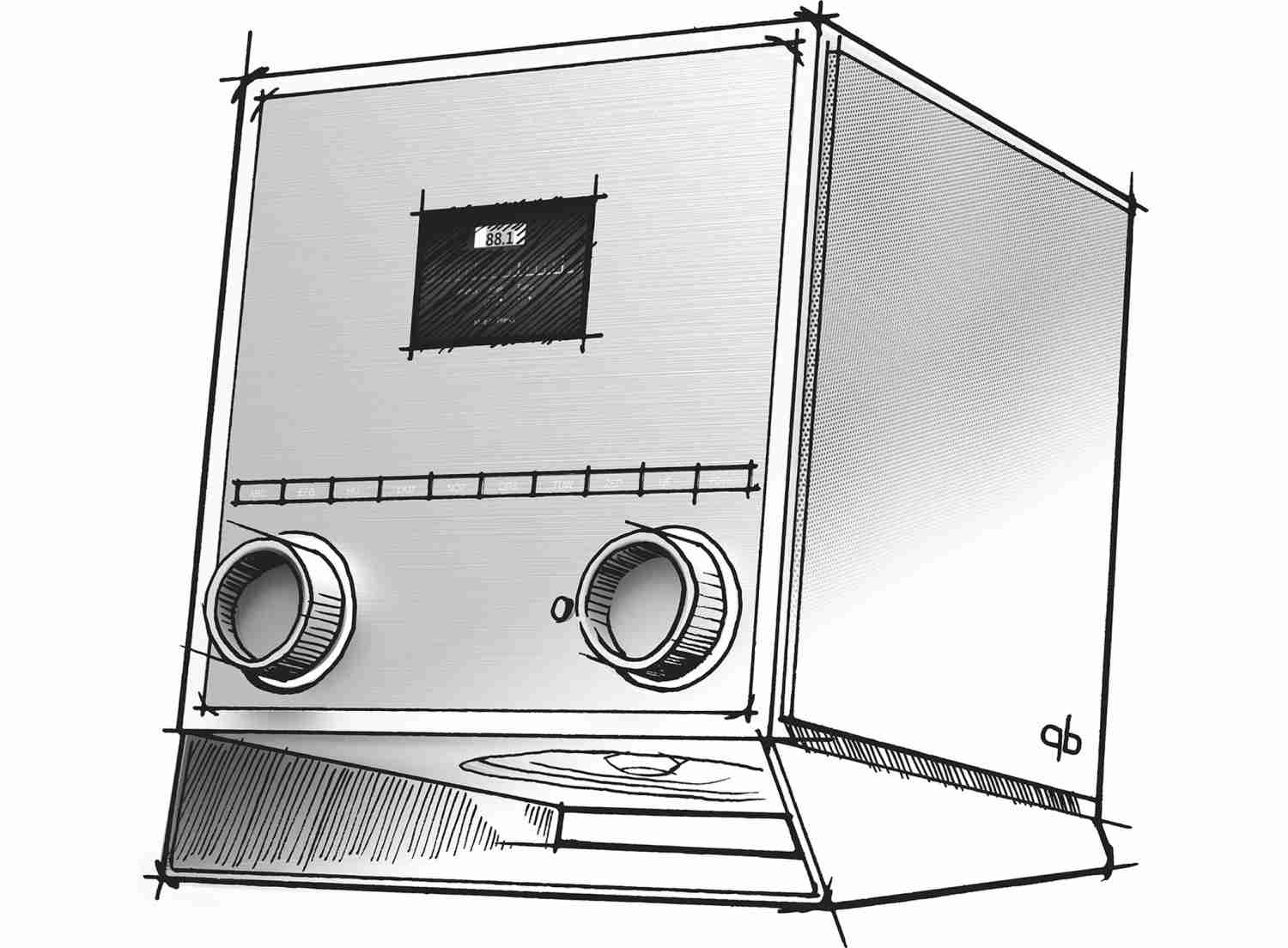 Quadratisch, praktisch, gut!: Palona Quubi, Bild 2 Musiksystem Palona Quubi im Test, Bild 2