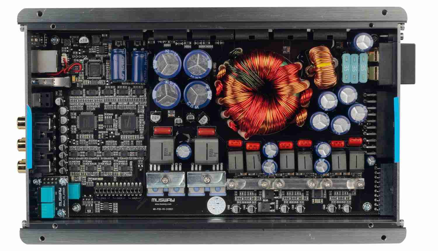 Car Hifi Endstufe Multikanal Musway M8 im Test, Bild 3