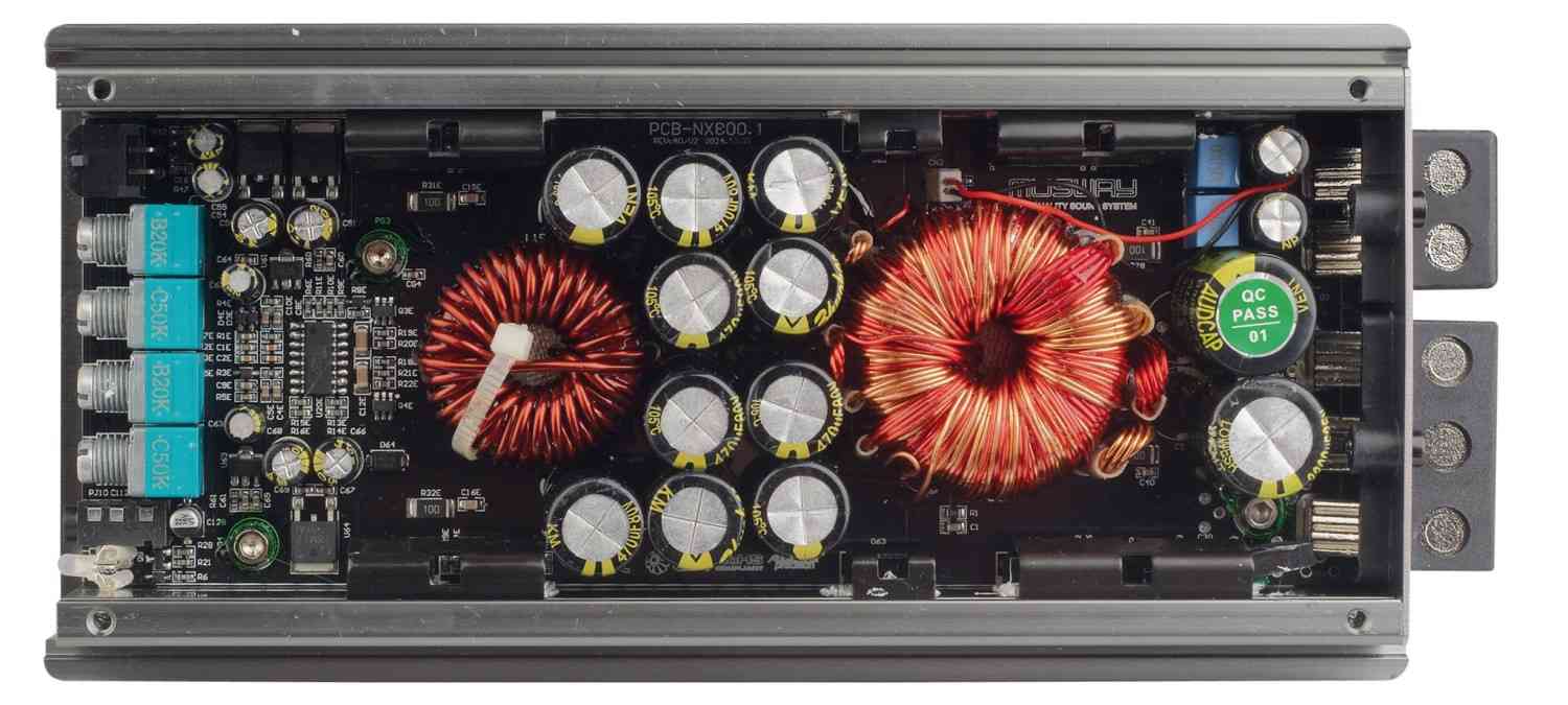 Kraft im Bass: Musway NX800.1, Bild 2 Car Hifi Endstufe Mono Musway NX800.1 im Test, Bild 2