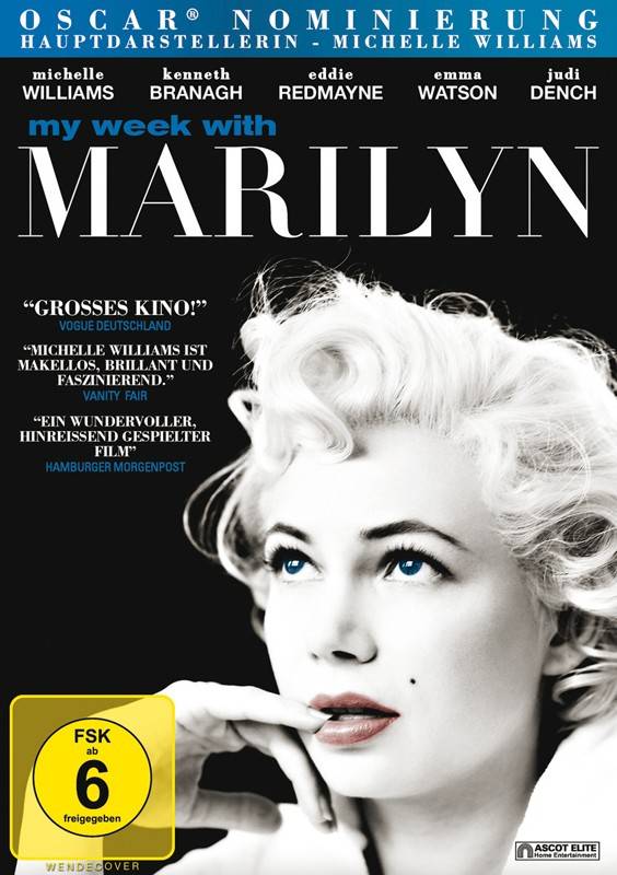 My Week with Marilyn: My Week with Marilyn (Ascot), Bild 1 Blu-ray Film My Week with Marilyn (Ascot) im Test, Bild 1