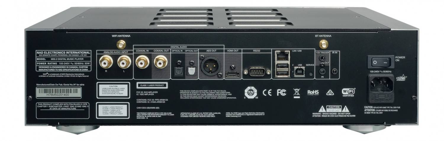 Musikserver NAD M50.2, NAD M32 im Test , Bild 6