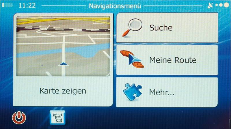 Zeichen setzen: Audiovox VME 9520 NAV, Bild 3 Naviceiver Audiovox VME 9520 NAV im Test, Bild 3