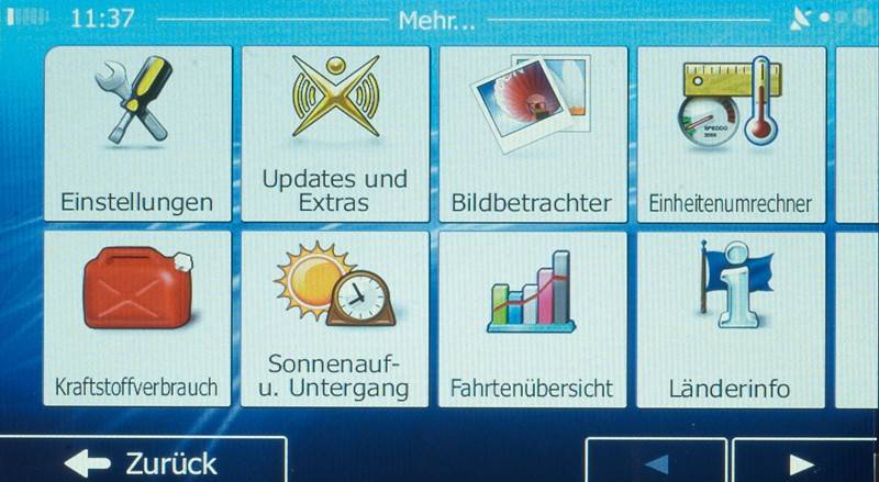 Zeichen setzen: Audiovox VME 9520 NAV, Bild 5 Naviceiver Audiovox VME 9520 NAV im Test, Bild 5