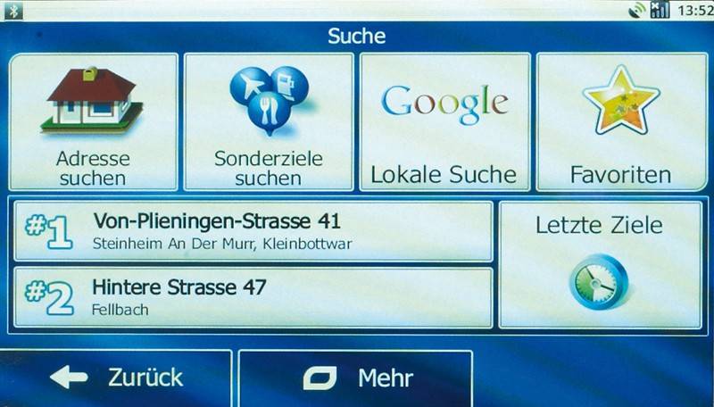 Android-Navi für Volkswagen: Phonocar VM101, Bild 6 Naviceiver Phonocar VM101 im Test, Bild 6