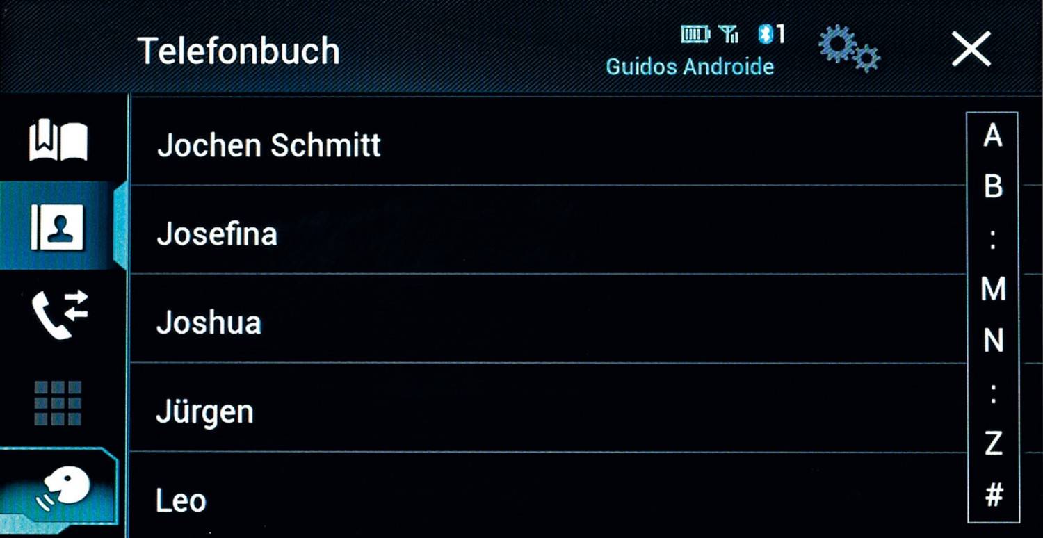 Android Auto: Pioneer AVIC-F70DAB, Bild 3 Naviceiver Pioneer AVIC-F70DAB im Test, Bild 3