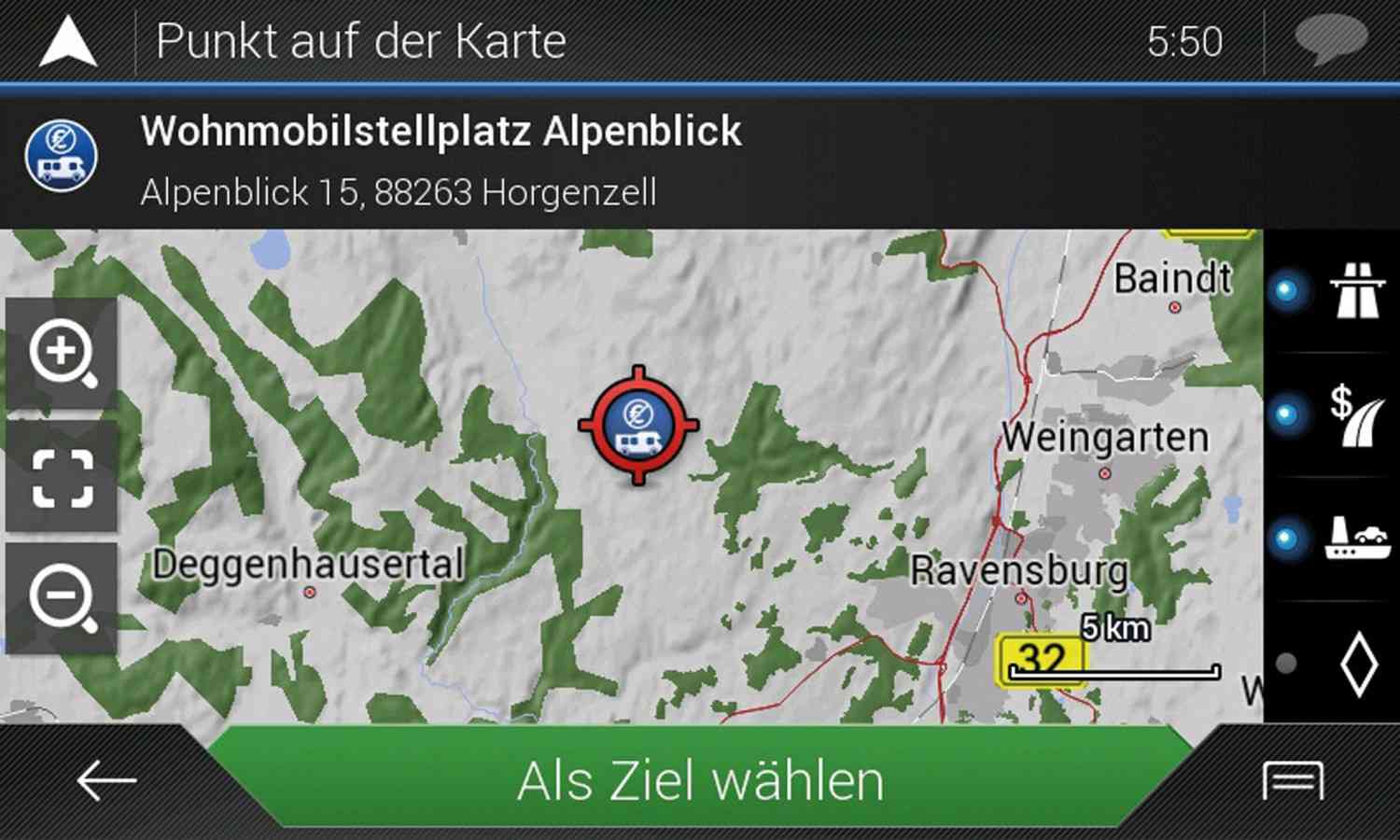 Wohnmobil-Navi: Pioneer AVIC-Z1000DAB, Bild 8 Naviceiver Pioneer AVIC-Z1000DAB im Test, Bild 8