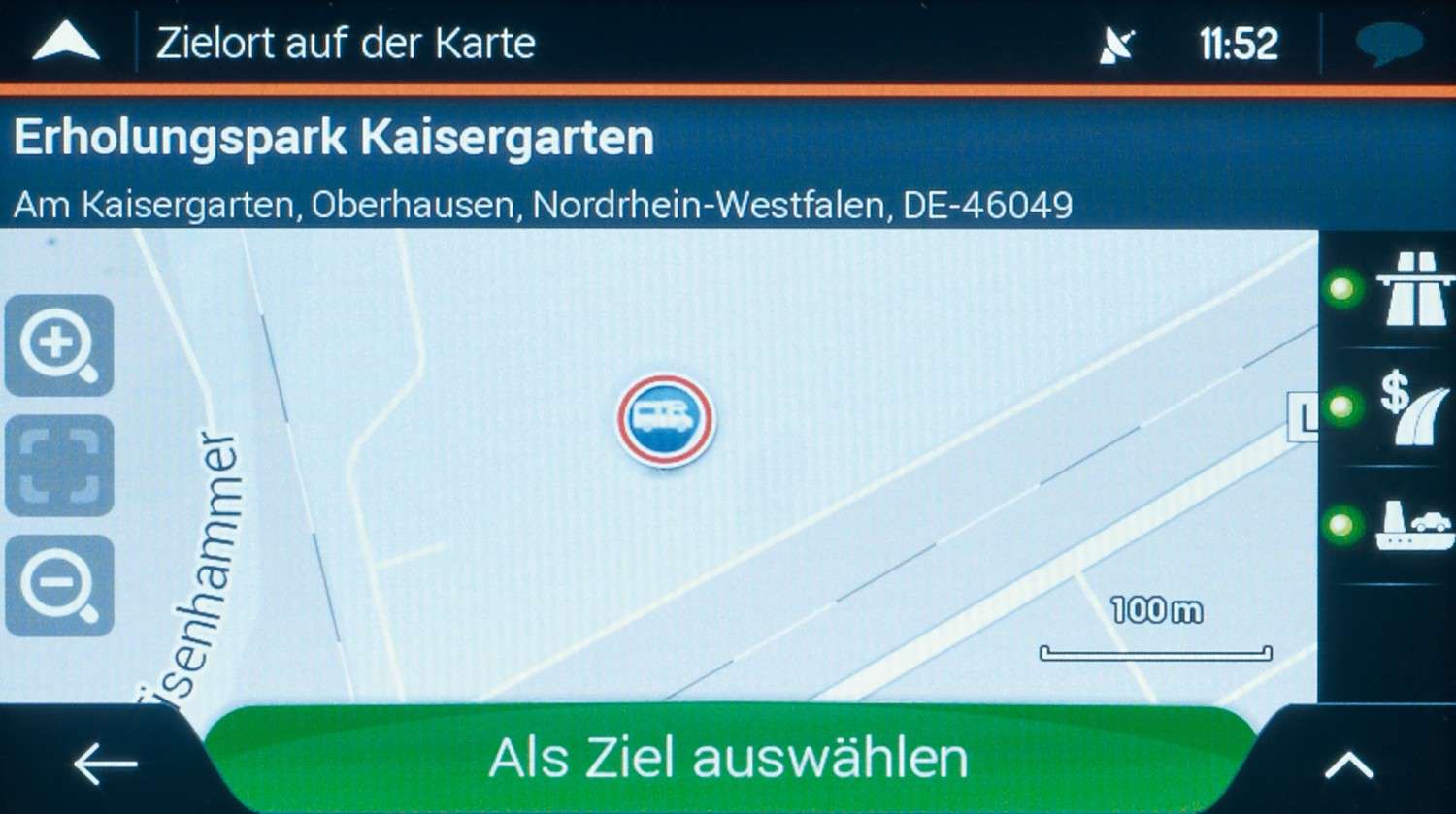 Wohnmobil-Navi: Xzent X-F220 + SDFEU, Bild 5 Naviceiver Xzent X-F220 + SDFEU im Test, Bild 5
