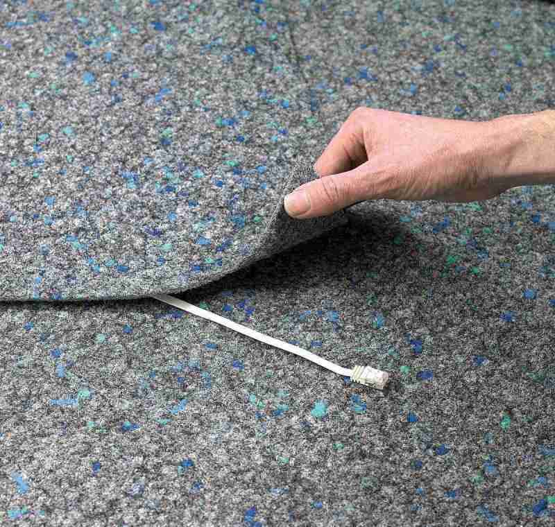 Flach Verlegt: Fibrionic Netzwerkkabel CAT5e, Bild 2 Netzkabel Fibrionic Netzwerkkabel CAT5e im Test, Bild 2