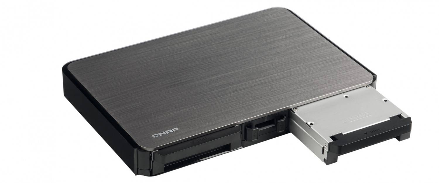 Lautlose Datenschleuder: Qnap HS-251, Bild 4 Netzwerk-Festplatten Qnap HS-251 im Test, Bild 4