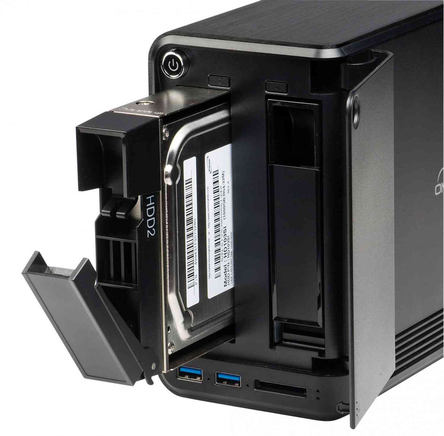 Zentrallager: Shuttle Omninas KD22, Bild 2 Netzwerk-Festplatten Shuttle Omninas KD22 im Test, Bild 2