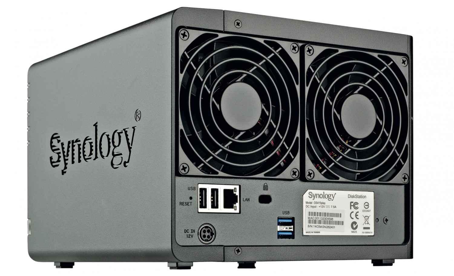 Multimedia- Zentrale: Synology DiskStation DS415play, Bild 2 Netzwerk-Festplatten Synology DiskStation DS415play im Test, Bild 2